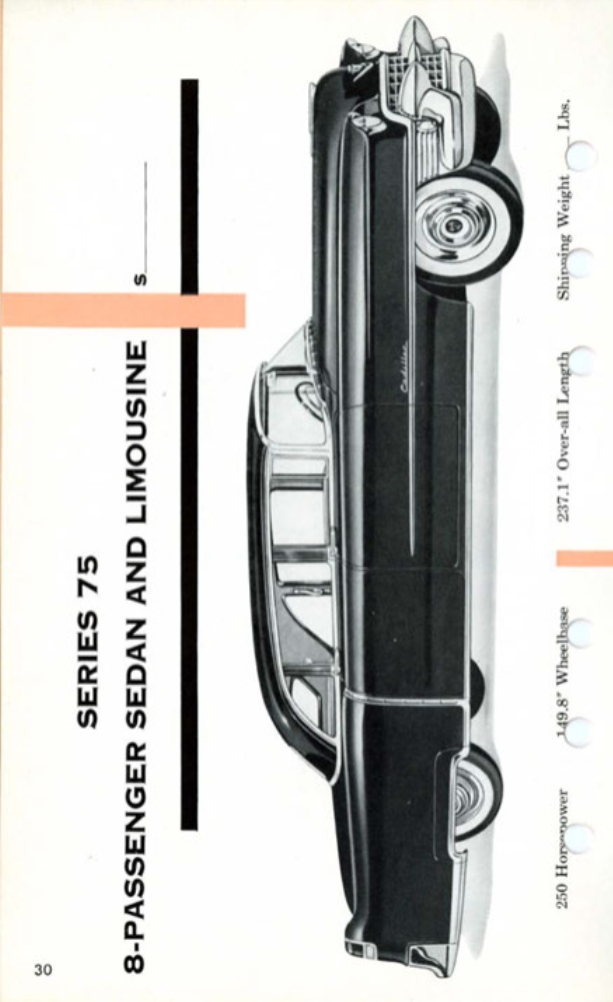 1955 Cadillac Salesmans Data Book Page 17